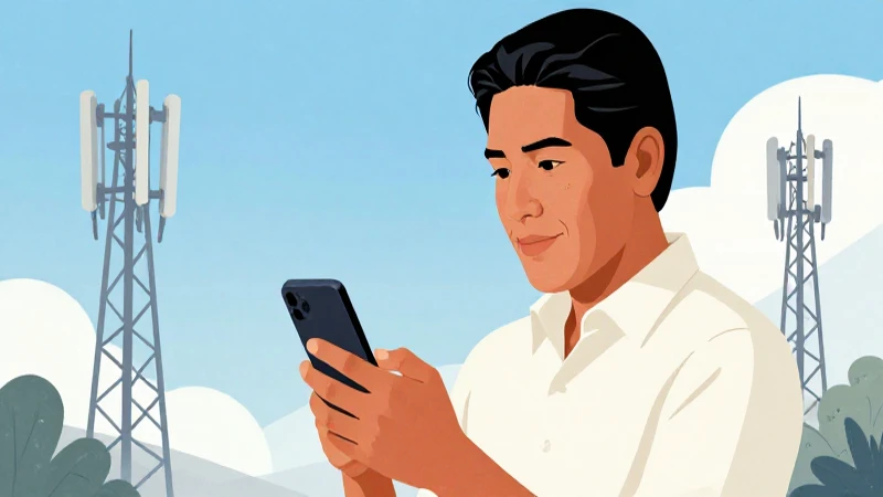 Guía para cambiar de compañía telefónica en México 3 Mexicana, piel bronceada, con smartphone y antenas