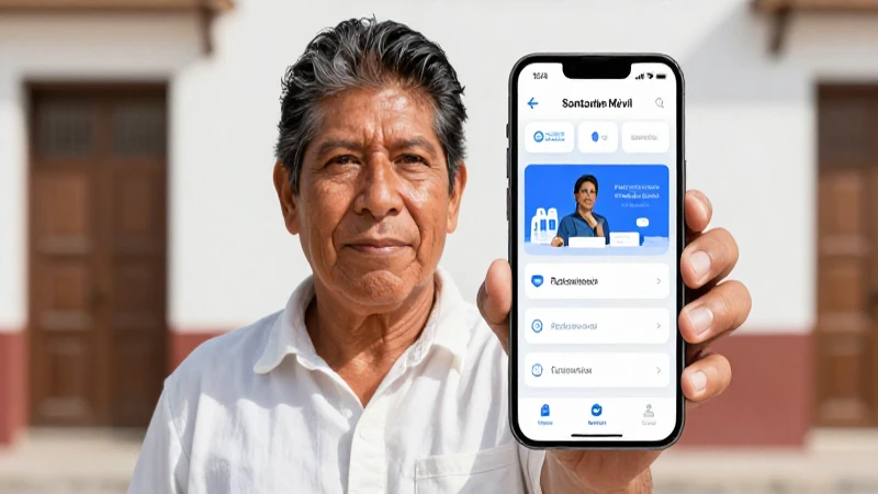 Persona mestiza con piel bronceada y app abierta