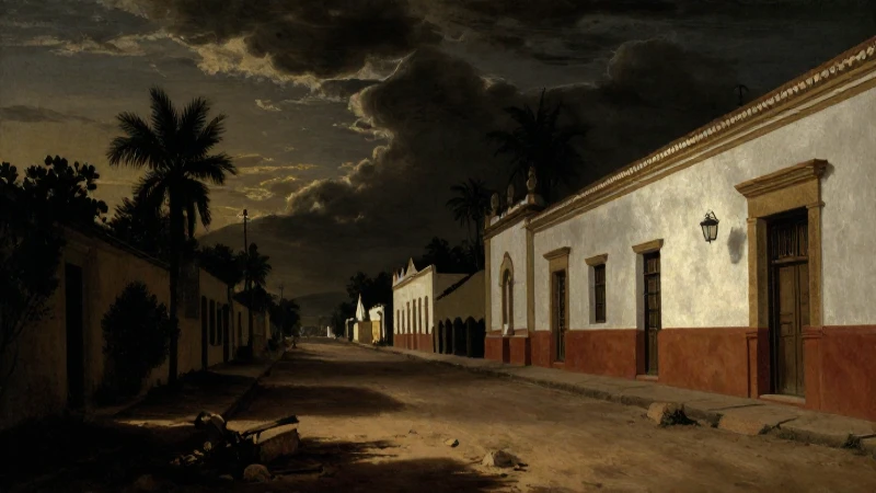 Pintura histórica de Güemes en claroscuro