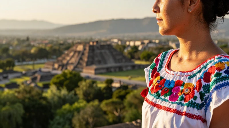 Climas Únicos de Querétaro: ¡Descubre lo que Sorprende! 4 Fotografía de mujer mexicana en ambiente cálido