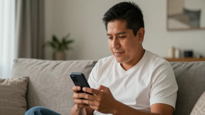 Cómo configurar APN BAIT 2026 en Android e iPhone en México 3 Mexicano mestizo, ambiente moderno, luz tenue