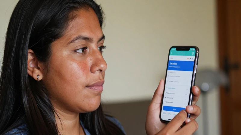 Mexicano, mestizo, usa una aplicación bancaria