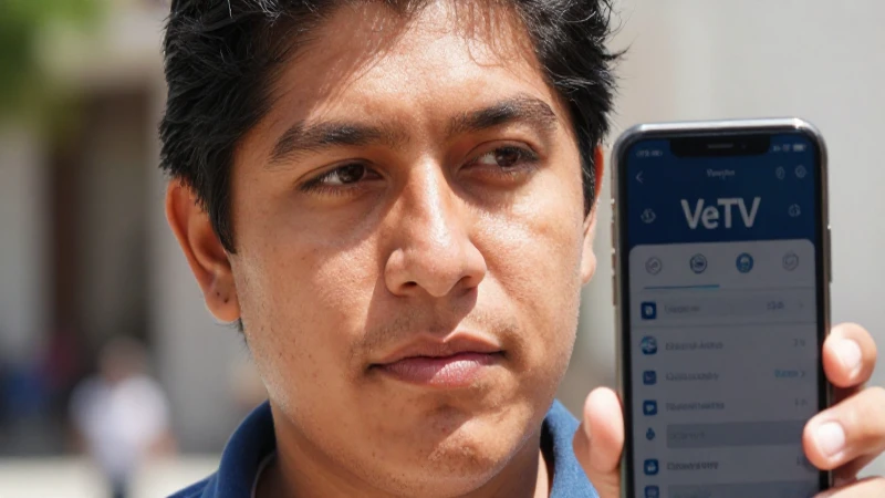 Cómo verificar el saldo y paquete de VeTV en México 3 Mexicano, con piel bronceada y usando VeTV