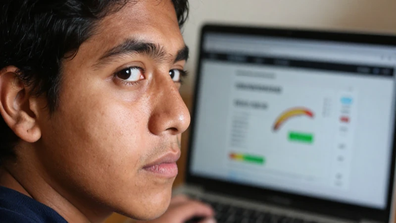 Cómo evaluar cobertura y opiniones de Izzi Internet 5 Persona mestiza evalúa velocidad en línea
