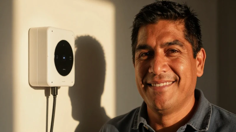 Es posible contratar Telmex sin costo de instalación 5 Retrato latino en hogar moderno, luz dorada