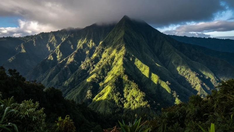Cordillera Centroamericana: DESCUBRE su IMPACTO GEOGRÁFICO 2 Paisaje volcánico exuberante, realista y cinematográfico