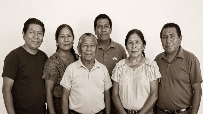 Presidentes de MÉXICO: Lista COMPLETA y Biografías CORTAS 4 Retrato grupal mestizo, tono sepia, documental