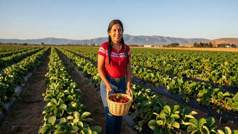 MUNICIPIOS DE GUANAJUATO: DESCUBRE SUS 46 MARAVILLAS 6 Campo de fresas, alegría mestiza al atardecer
