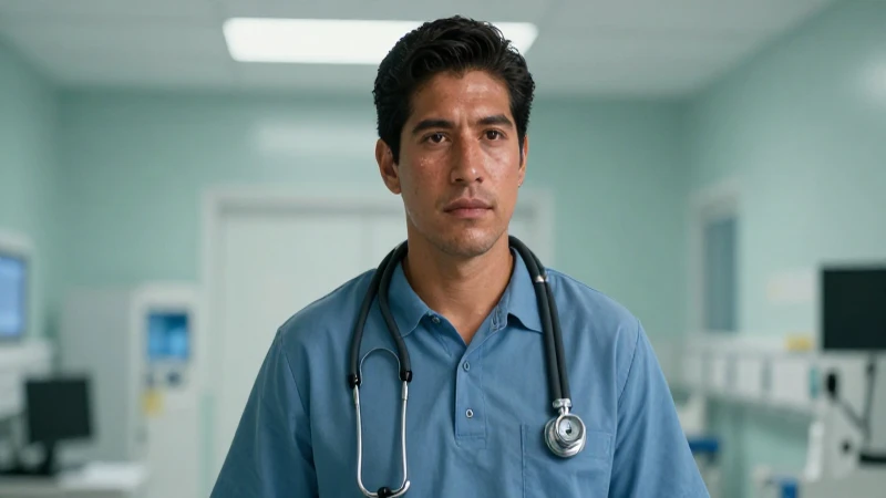 Por qué debería considerar México para estudiar medicina 5 Hombre mexicano, con estetoscopio en hospital