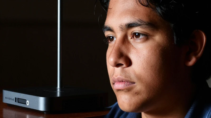 Izzi, rostro mestizo con luz dramática