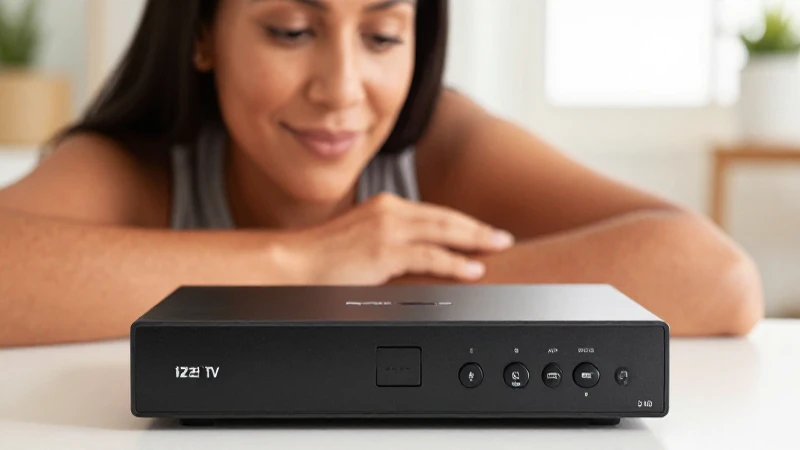 Decodificador Izzi: Configuración, precio y cobertura en México 3 Decoder Izzi TV, ambiente cálido y luminoso