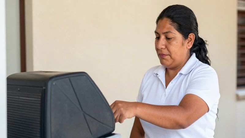 Cómo depositar en Oxxo a cuenta Banorte en 2026 5 Cajeroa mexicana con piel bronceada, luz cálida