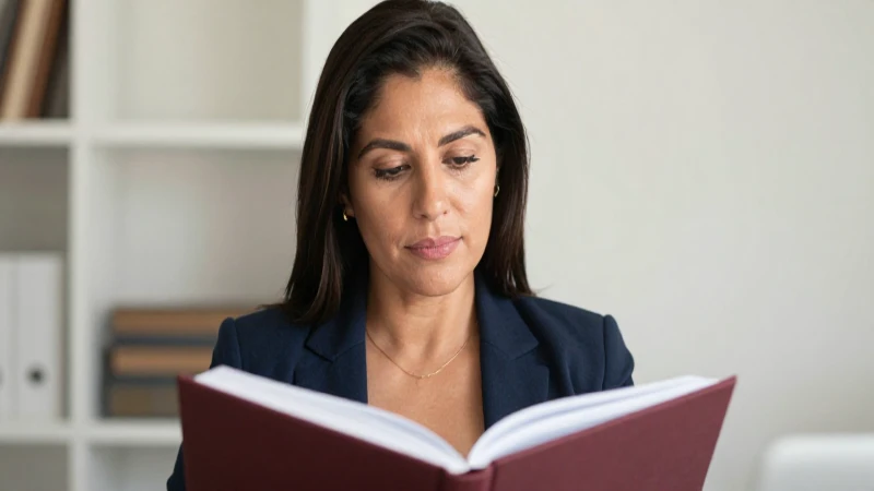 Mujer mestiza, de negocios, con piel bronceada