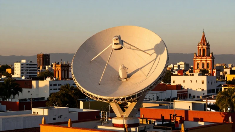 Antena, San Luis Potosí, luz dorada cinematográfica