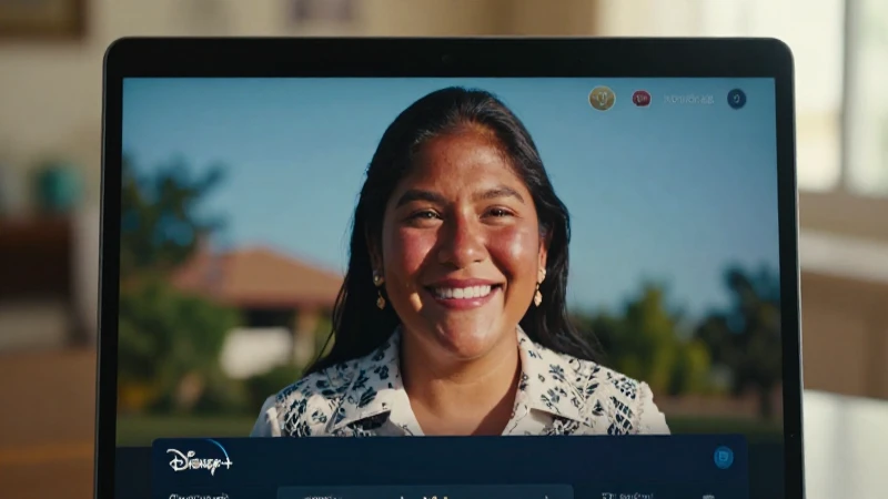 Sonrisa mestiza, luz cálida y Disney Plus