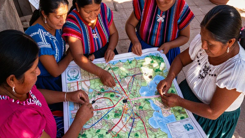 DIVISIÓN POLÍTICA DE CHIAPAS: DESCUBRE SUS MUNICIPIOS claves 8 Mapa artesanal mexicano, lleno de color y vida