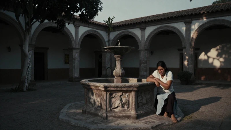 Don Bartolo: La LEGENDARIA CASA que DESPIERTA CURIOSIDAD 4 Mujer mestiza llora en ruinas añejas