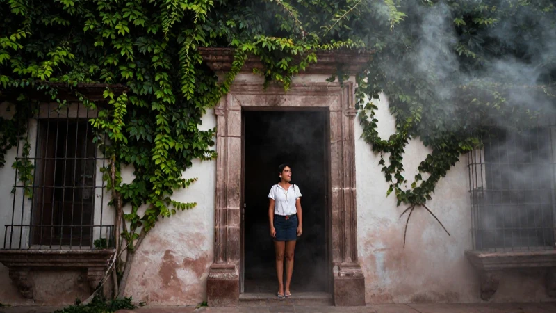Don Bartolo: La LEGENDARIA CASA que DESPIERTA CURIOSIDAD 8 Casa colonial, brumosa, y con expresión intrigada