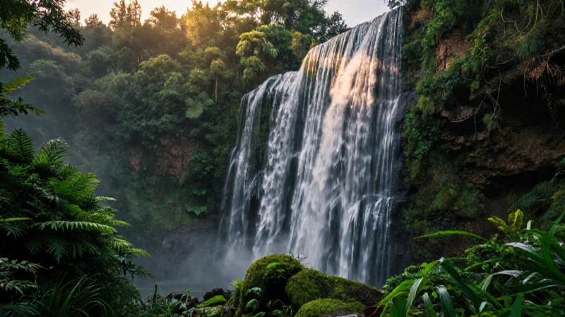 CHIAPAS: DESCUBRE su UBICACIÓN y MAPA INTERACTIVO en MÉXICO 6 Paisaje natural vibrante, bellamente iluminado