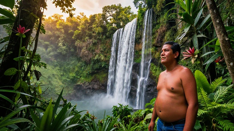 CHIAPAS: DESCUBRE su UBICACIÓN y MAPA INTERACTIVO en MÉXICO 9 Selva mexicana vibrante, luz dorada y naturaleza exótica