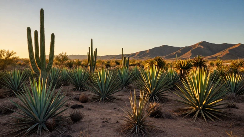 El desierto florece en Baja California Sur