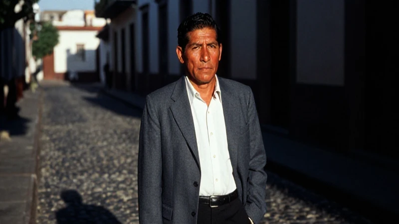 Retrato dramático de Don Juan Solís, estilo noir