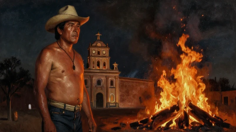El Pípila: La Impactante Historia que Transformó a México 4 Noche dramática: El Pípila arde históricamente