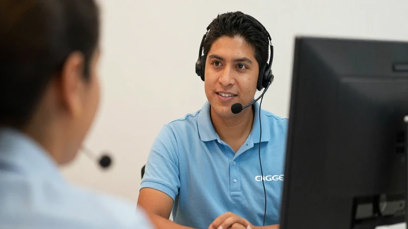 Cómo obtener claves de teléfono para comunicarte con Engie Gas en Tampico 4 Atención al cliente de Engie, aspecto mestizo