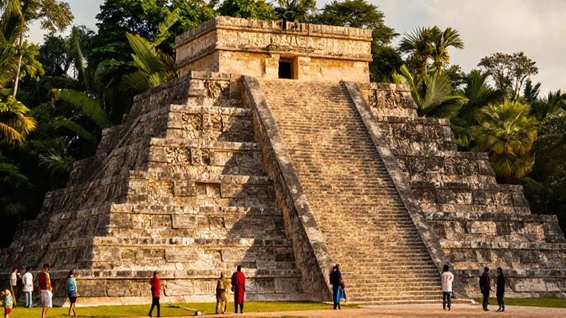 México PREHISPÁNICO: Descubre su HISTORIA y RIQUEZAS OCULTAS 3 Pirámides antiguas vibrantes en luz dorada