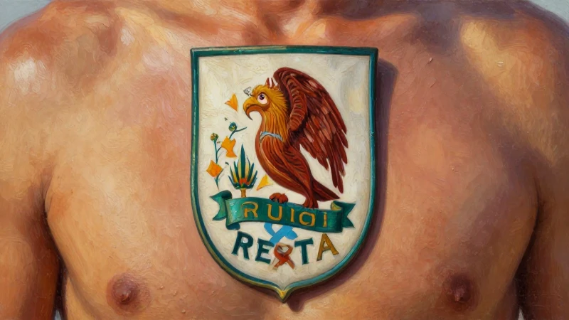 ESCUDO DE AGUASCALIENTES: Significado y SIMBOLISMO Revelados 1 Retrato mestizo en óleo, luz cálida