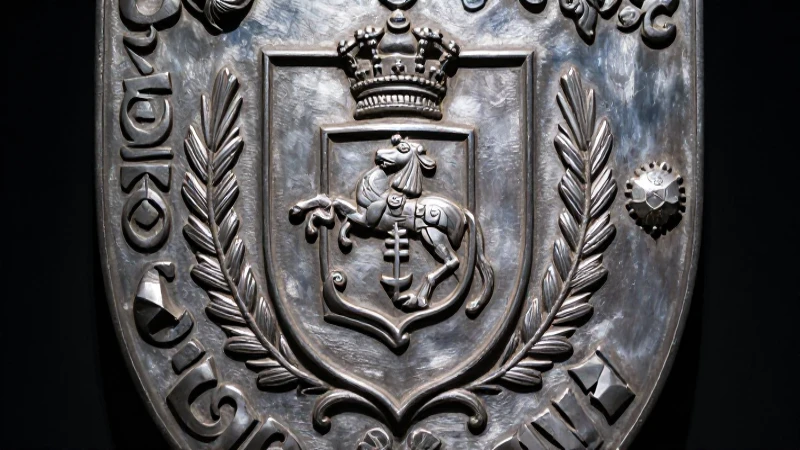 ESCUDO DE COLIMA: HISTORIA, SIGNIFICADO Y SIMBOLISMO ÚNICO 4 Escudo de Colima, plata, luz dramática y detalle