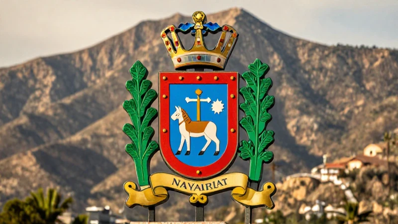 ESCUDO DE NAYARIT: DESCUBRE SU SIGNIFICADO Y SIMBOLISMO 9 Escudo de Nayarit, paisaje montañoso y colorido