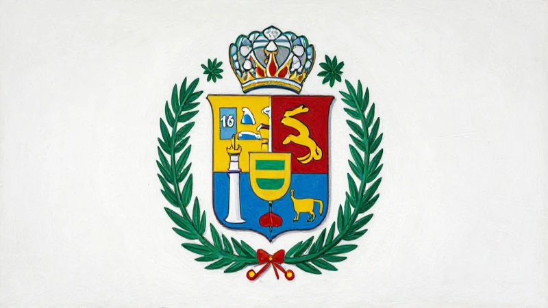Escudo de Morelos, colorido y realista