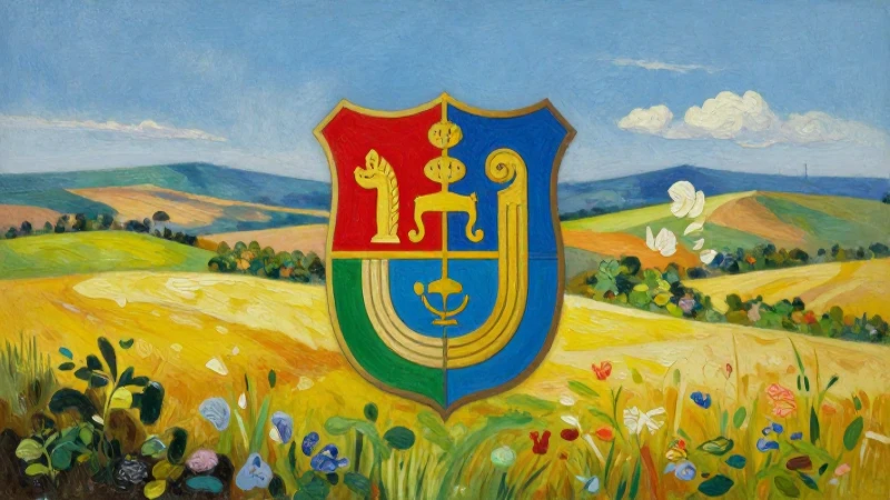 Bandeira de Morelos: escudo, paisaje solar, óleo