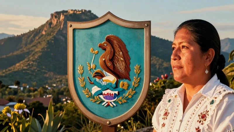 Escudo de Morelos, cálido y vibrante paisaje
