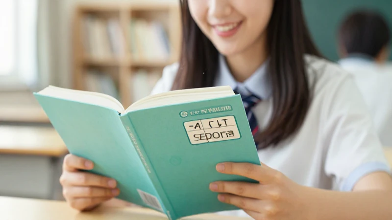 Estudiante estudiando felizmente con luz cálida