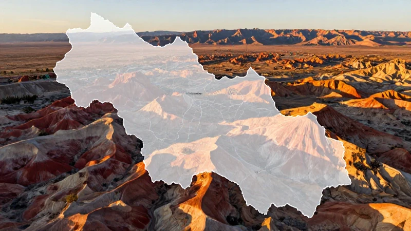 Paisaje desértico de Sonora, luz dorada aérea