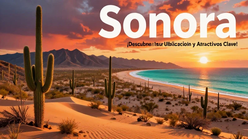 Sonora ofrece paisajes desérticos y cielos vibrantes