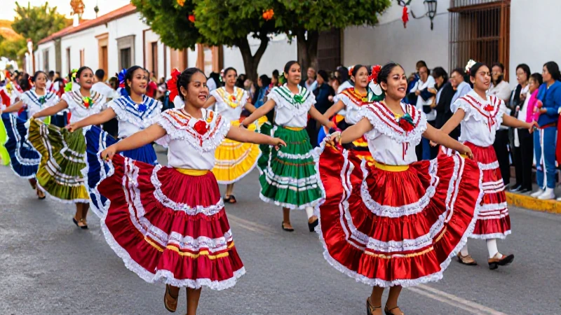 Desfile vibrante celebra cultura mexicana