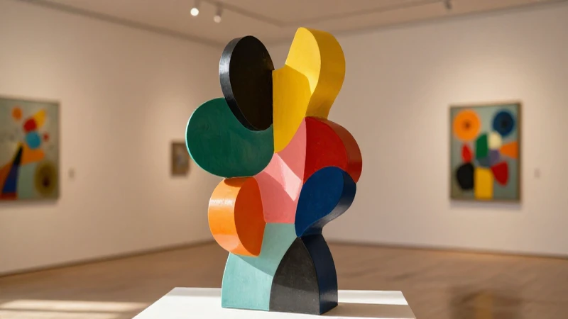 Conoce el arte en San Miguel de Allende: Exim Galería y más 6 Escultura abstracta, galería cálida y luminosa