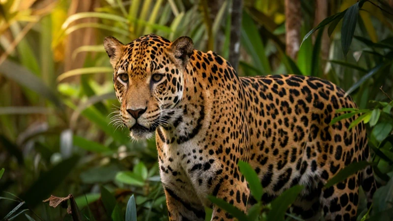 Fauna de Chiapas: Maravillas de Animales Endémicos 7 El jaguar chiapaneco: belleza en peligro