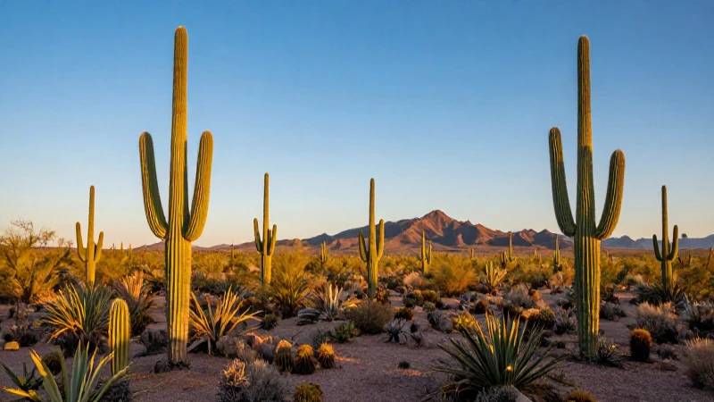 Vegetación de Sonora: DESCUBRE su RICA FAUNA y FLORA 7 El desierto sonorense irradia vida y color