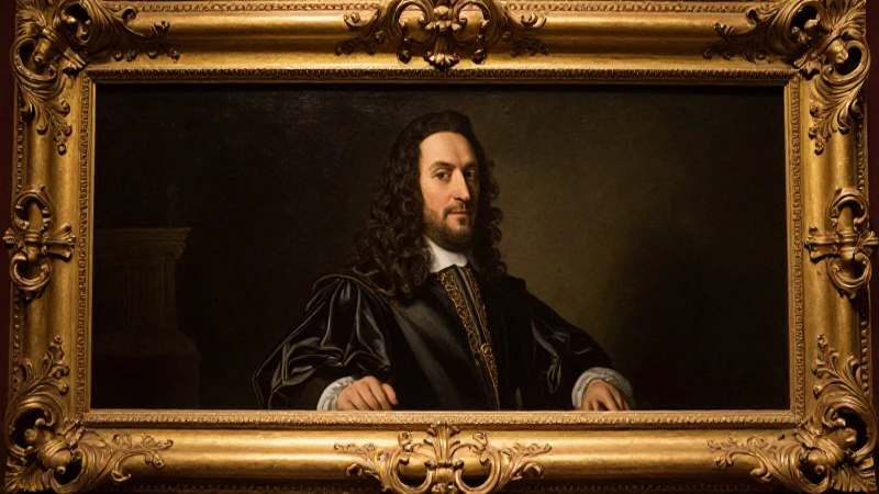 Retrato barroco de Felipe III, siglo XVII