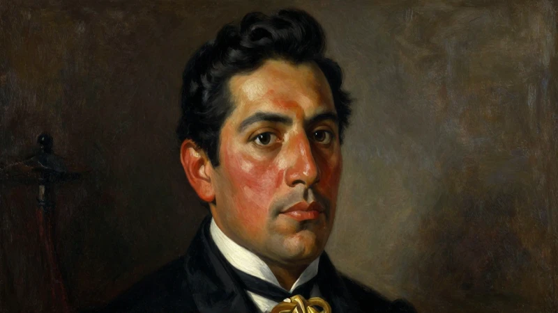 Retrato histórico de Zuloaga, iluminación dramática