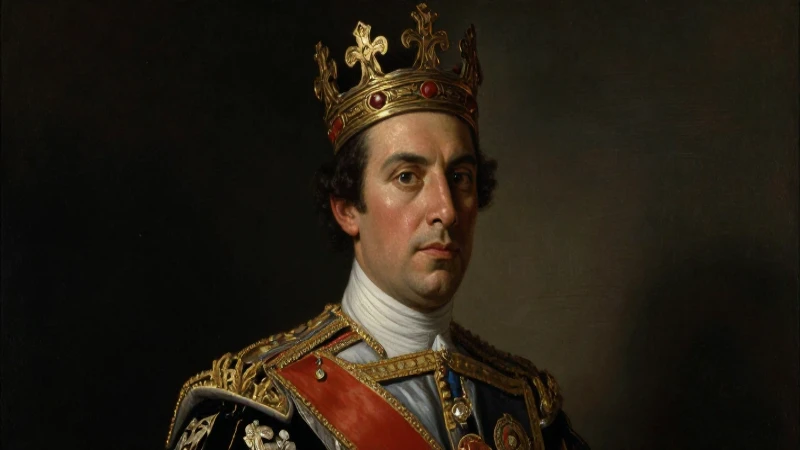 Fernando VII de España: Su BIOGRAFÍA y LEGADO REYAL 5 Retrato barroco de Fernando VII, rey español