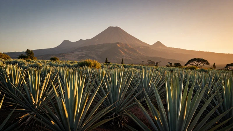 FLORA DE MORELOS: Descubre su RIQUEZA y BELLEZA ÚNICA 3 Agaves, volcanes y luz dorada cinematográfica