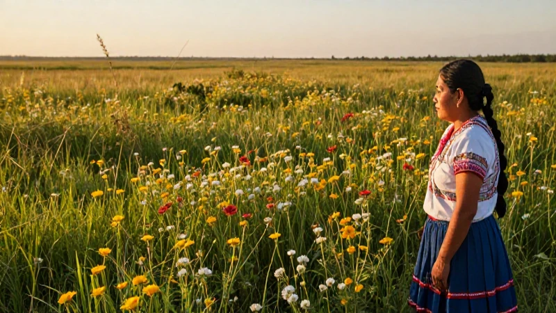 FLORA DE QUERÉTARO: DESCUBRE SU RIQUEZA NATURAL Y BELLEZA 6 Pradera vibrante, belleza natural, luz dorada