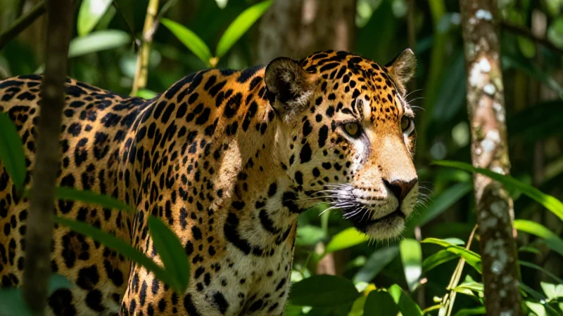Fauna de Tabasco: DESCUBRE Animales ENDÉMICOS ÚNICOS 9 Jaguar en Tabasco, selva exuberante y colorida