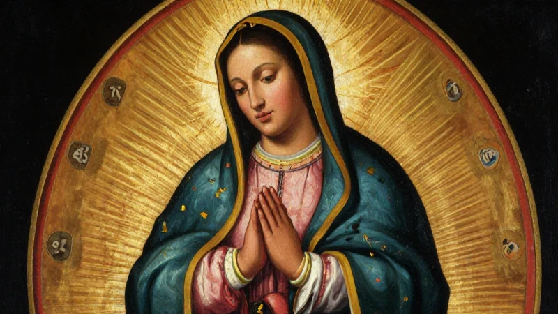 Escudo de TABASCO: Descubre su SIGNIFICADO y SIMBOLISMO 4 Virgen María, escudo, luz dorada y heráldica mexicana