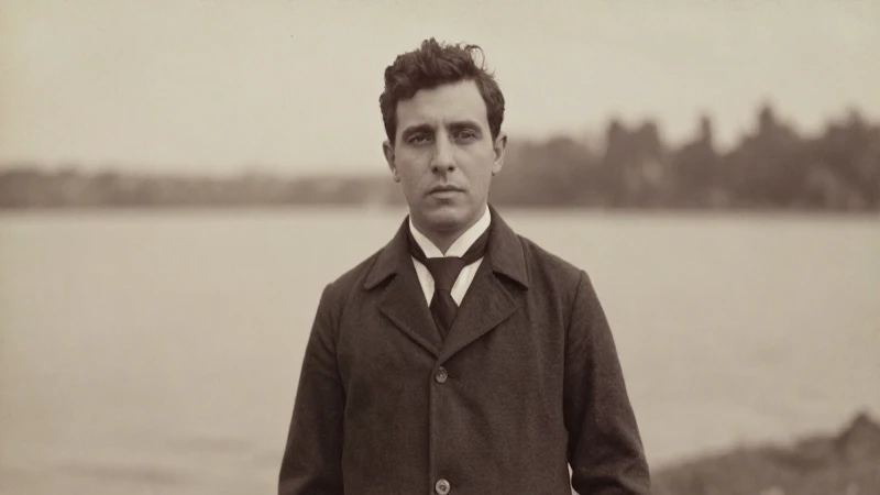 Retrato antiguo de Lagos Cházaro, suave y cálido